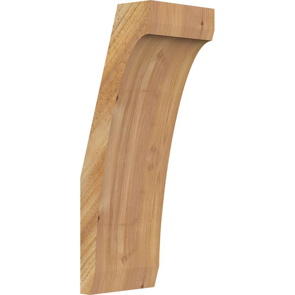 Ekena Millwork 6"W x 6"D x 18"H Legacy Rough Sawn Knee Brace, Western Red Cedar BRC06X06X18LEC00RWR - main